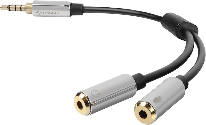 Sharkoon PMP35 (0.12 m, 3.5mm Klinke (AUX))