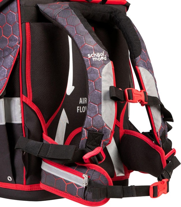 Immagine prodotto School-Mood Set di zaini per la scuola Timeless Pro da 7 pezzi (23.50 l)