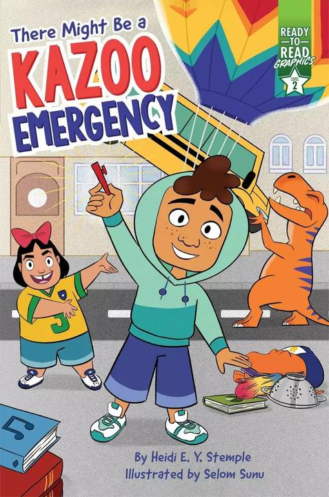 Actual product image There Might Be a Kazoo Emergency: Ready-To-Read Graphics Level 2 (English, Selom Sunu, Heidi E. Y. Stemple, 2023)