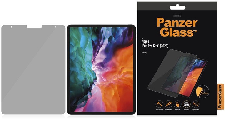 Immagine prodotto PanzerGlass Privacy (1 Pezzo/i, iPad Pro 12.9 2020 (4. Gen), iPad Pro 12.9 2021 (5a generazione), iPad Pro 12,9 2022 (6a generazione), iPad Pro 12.9 2018 (3. Gen))