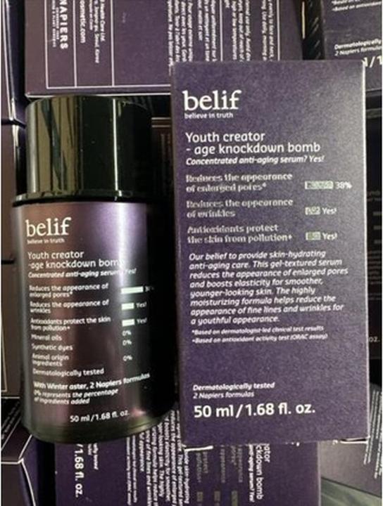 Avon Belif Youth Creator Age Knockdown Bomb Anti-Aging Serum 1.68 fl oz