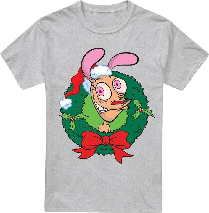 Produktbild Ren & Stimpy TShirt weihnachtliches Design (3XL)