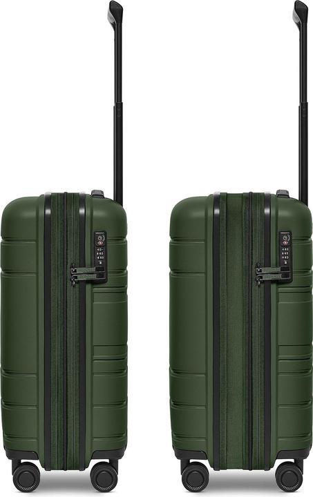 Actual product image Redolz Essentials 11 4 Rollen Kabinentrolley 55 cm mit Dehnfalte (45 l)