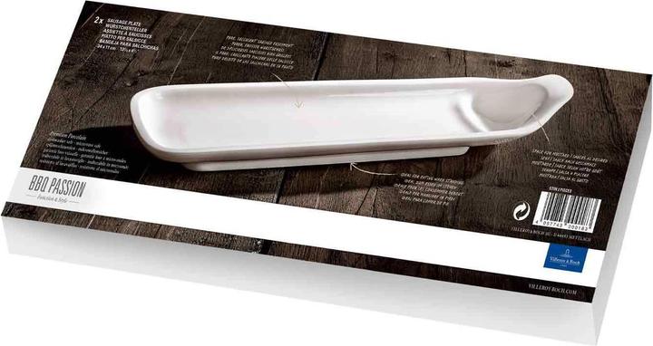 Produktbild Villeroy & Boch BBQ Passion Würstchenteller Set 2 Stück (2 Stk.)