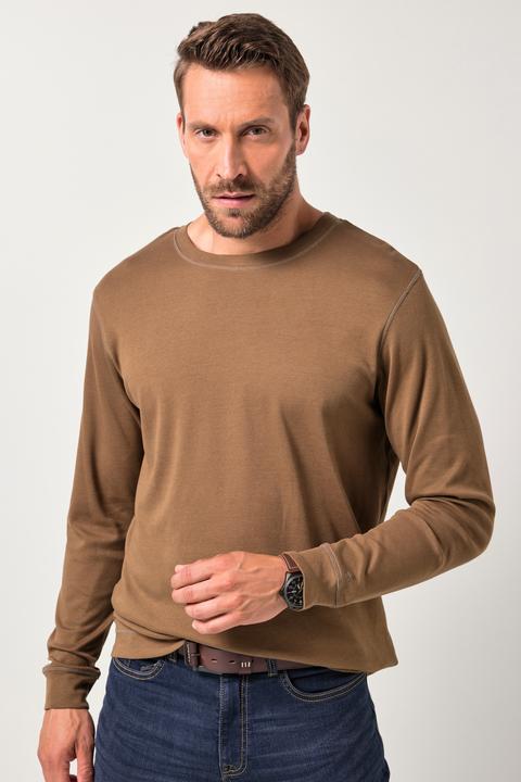 Produktbild JP1880 JP AWARE Langarmshirt, GOTS-zertifiziert (5XL)