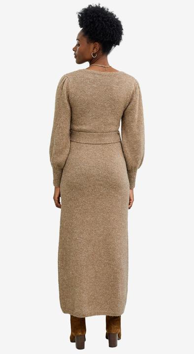 Image du produit Vertbaudet Umstands-Maxikleid aus meliertem Strick (42)