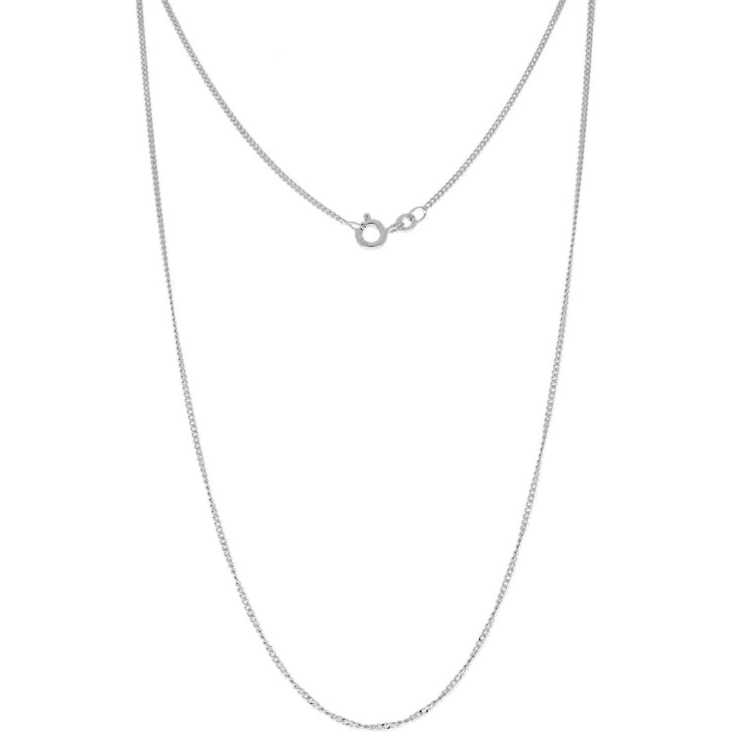 Luxxos, Halsschmuck, Panzerkette 1,40 mm aus 925 Sterling Silber, (925 Sterling Silber, 38 - 50 cm)