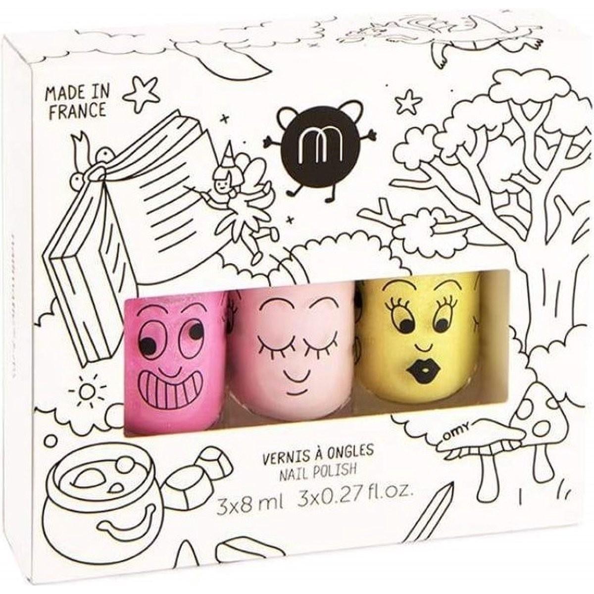 Nailmatic Kids Magic Forest Nail Polish Set Dolly 8ml Bella 8ml Lulu 8ml (Farblack) (62384951)