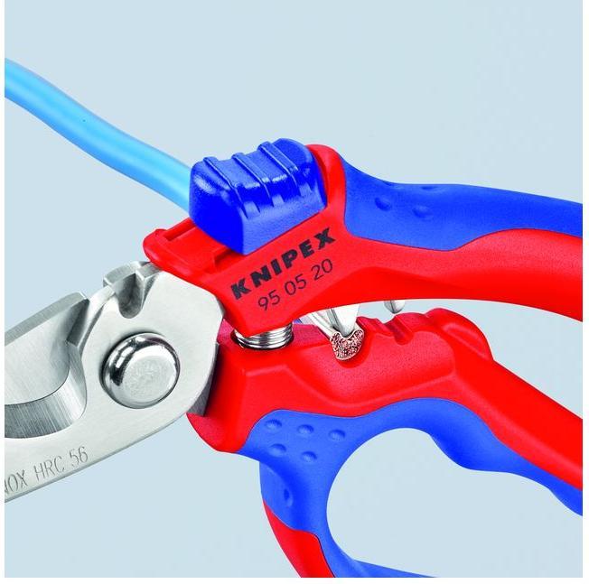 Image du produit Knipex Ciseaux d'électricien coudés (160 mm)