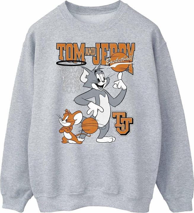 Actual product image Tom & Jerry Spinning Basketball Sweatshirt (M)