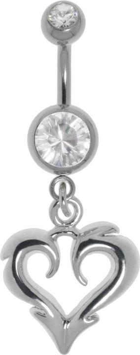 Image du produit Bijouteria Piercing nombril (Acier inoxydable, Cristallin, Laiton)