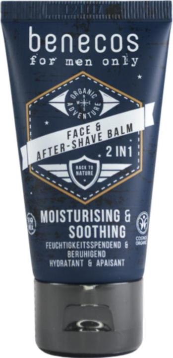Benecos Hydratant et apaisant (Baume après-rasage, 50 ml)
