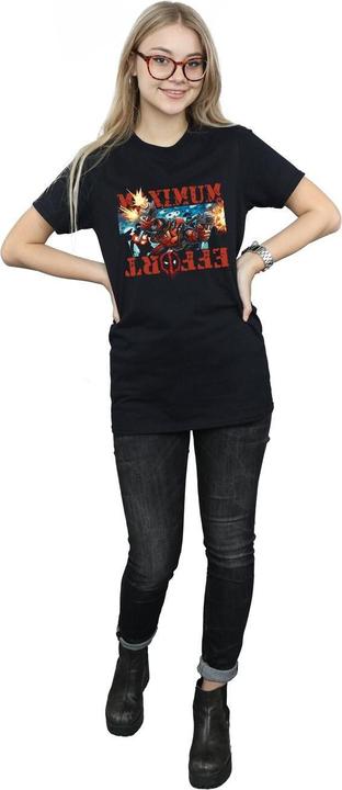 Immagine prodotto Deadpool Maximum Effort Maglietta Ampia Donna (XL)