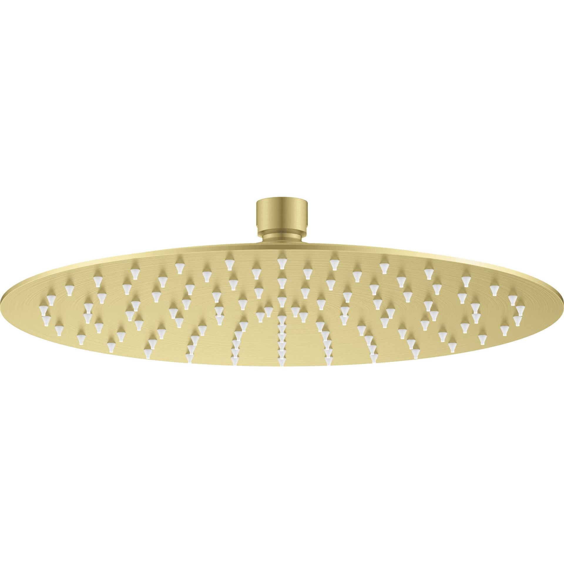 COM, Soffione doccia, Głowica prysznicowa stalowa - okrągła