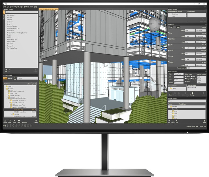 Actual product image HP Z24n G3 (1920 x 1200 pixels, 24")
