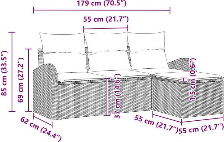 Produktbild vidaXL Analia