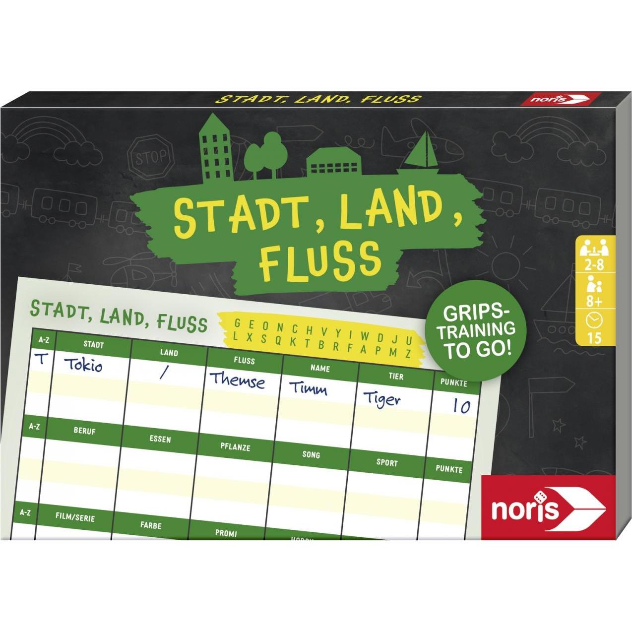 Noris Stadt, Land, Fluss - Spielblock