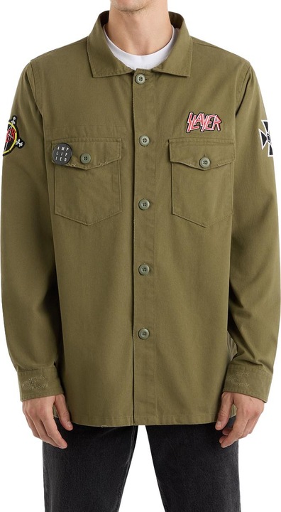 Immagine prodotto Amplified Sopra Camicia Militare Slayer Uomo (S)