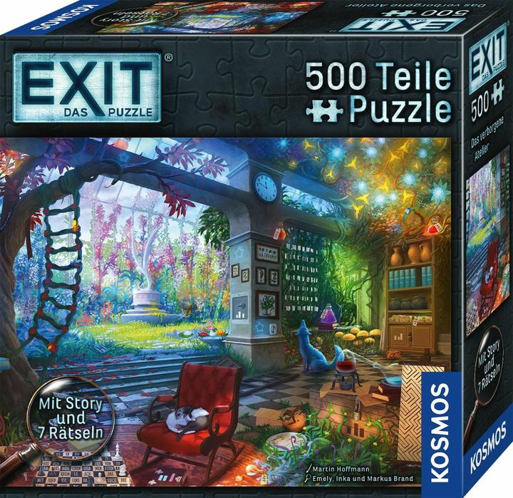 Kosmos EXIT® - Das Puzzle: Das verborgene Atellier (500 Teile)