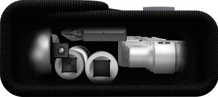 Produktbild Wera 8100 SA 8 Zyklop Metal-Knarrensatz (1/4")