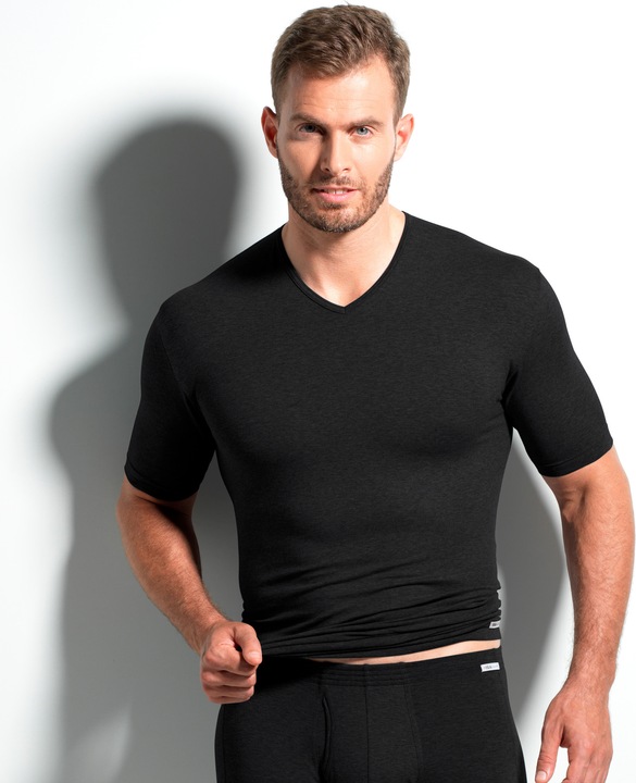 Immagine prodotto ISA Bodywear Camicia a maniche corte, scollo a V (XXL)