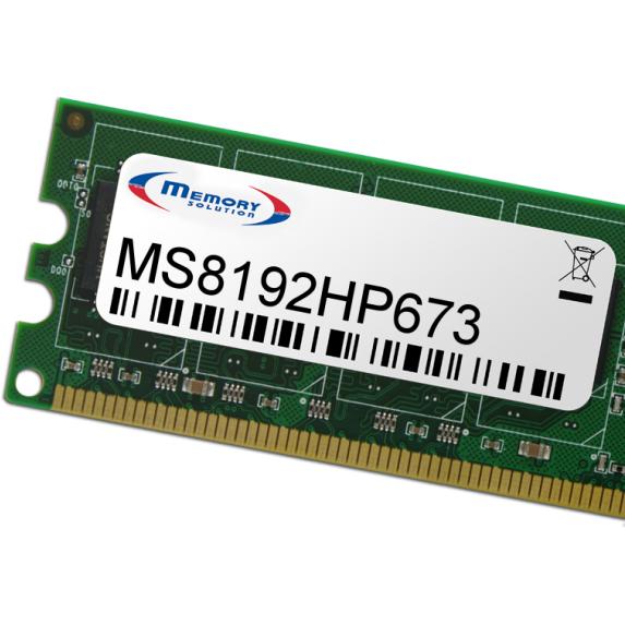 Memorysolution MS8192HP673 (1 x 8GB), RAM Modellspezifisch, Grün