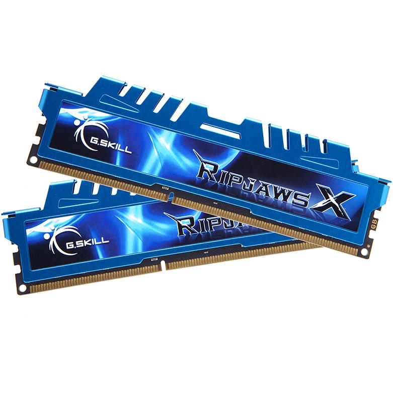 Thumbnail - G.Skill RipjawsX (2 x 4GB, 2400 MHz, DDR3-RAM, DIMM), RAM, Blau