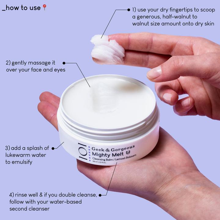 Actual product image Geek & Gorgeous Mighty Melt (Cleansing lotion, 98 ml)