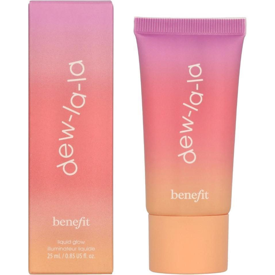 BeneFit Cosmetics, Highlighter + Bronzer, Benefit Highlighter Dew-la-la glowy Flüssig-Highlighter Lumi / 25 ml (Tan Deep...