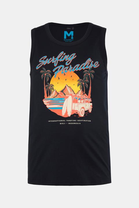 Produktbild Men+ Tanktops, 2er-Pack, Print, Rundhals (L)