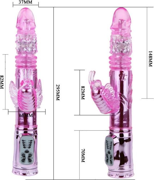 Image du produit Baile Vibrateur Rabbi "Throbbing Butterfly" (papillon de nuit)