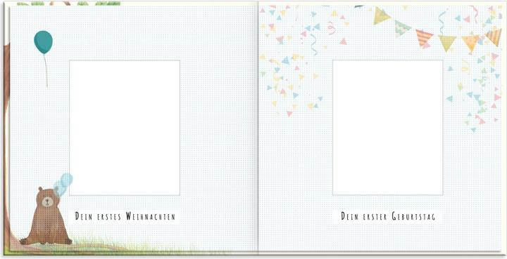 Produktbild Babyalbum - UNSER ERSTES GEMEINSAMES JAHR (21 x 21.80 cm)