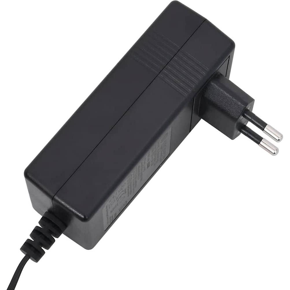 VidaXL, Massageliege + Massagesessel, Massagesessel mit Aufstehhilfe Schwarz Stoff