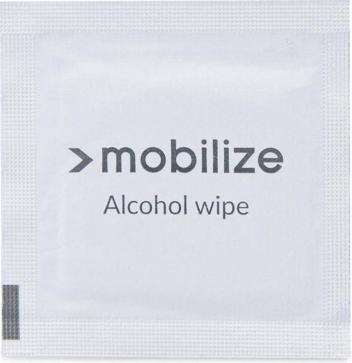 Actual product image Mobilize Black frame glass (1 Piece, Samsung Galaxy A14 5G)