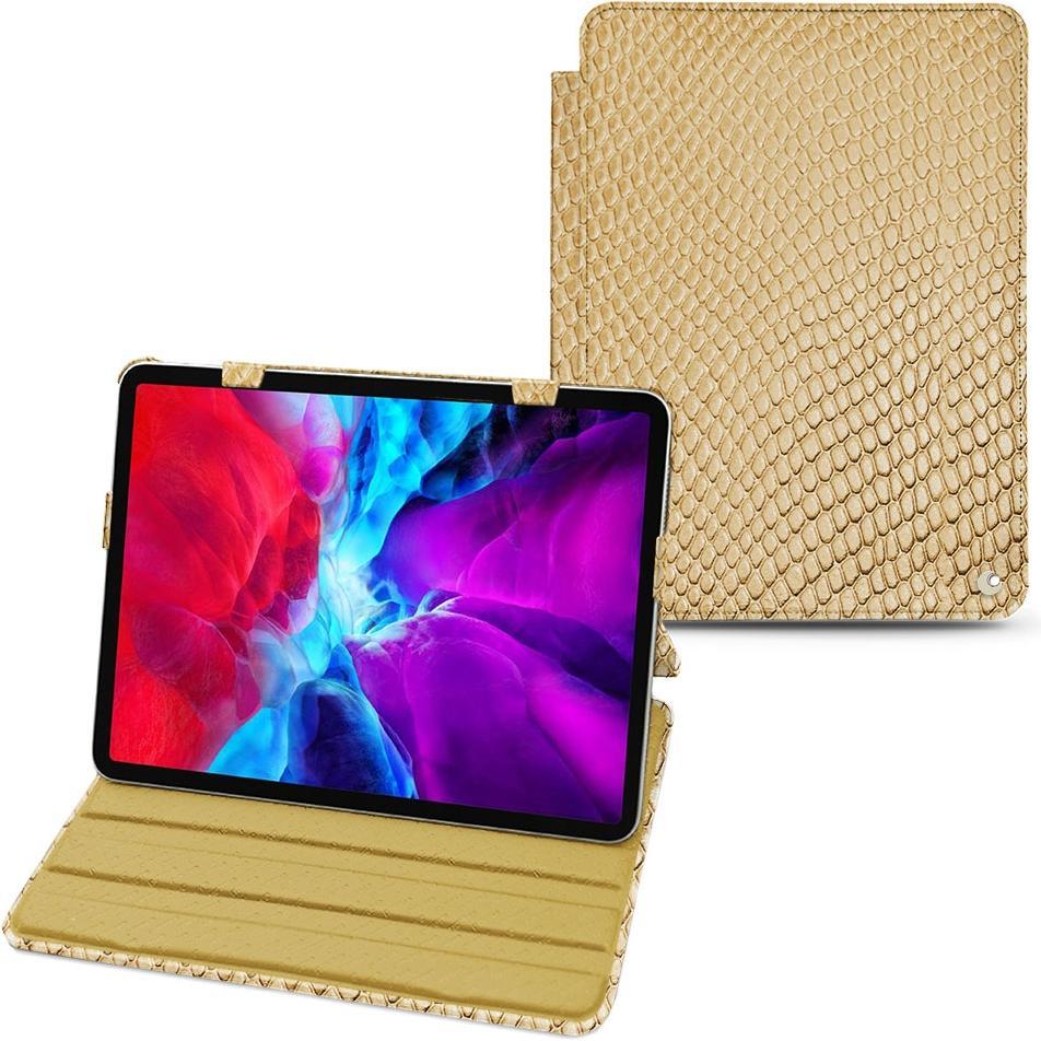 Noreve Lederschutzhülle horizontal (iPad Pro 11 2020 (2. Gen)), Tablet Hülle, Beige