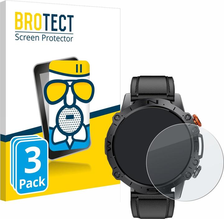 Produktbild BROTECT AirGlass Panzerglasfolie Matt (ST19 1.43")