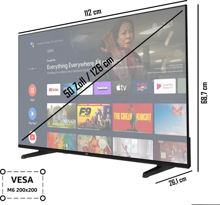 Produktbild JVC LT-50VA3355 (50", LED, 4K, 2023)