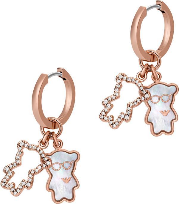 Image du produit Emporio Armani Ohrhänger SENTIMENTAL (métal plaqué or rose avec revêtement IP)