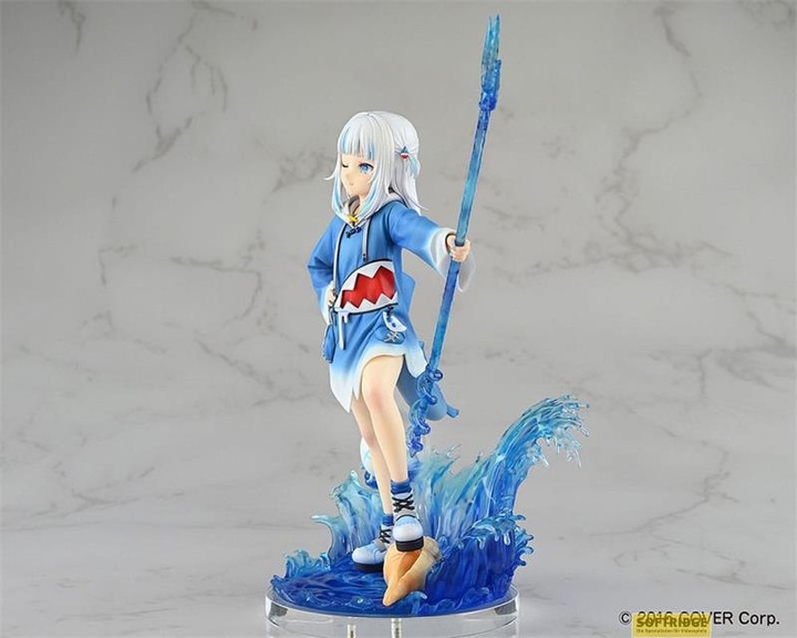Actual product image Design Coco Hololive Production statuette PVC 1/7 Myth Gawr Gura 24 cm