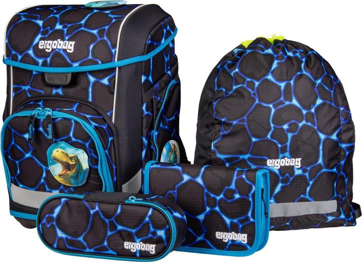 Actual product image Ergobag Schultaschen Set CUBO Bärassic Garden (19 l)