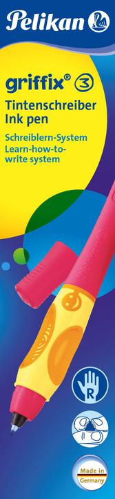 Actual product image Pelikan griffix ink pen Cherry (Red)