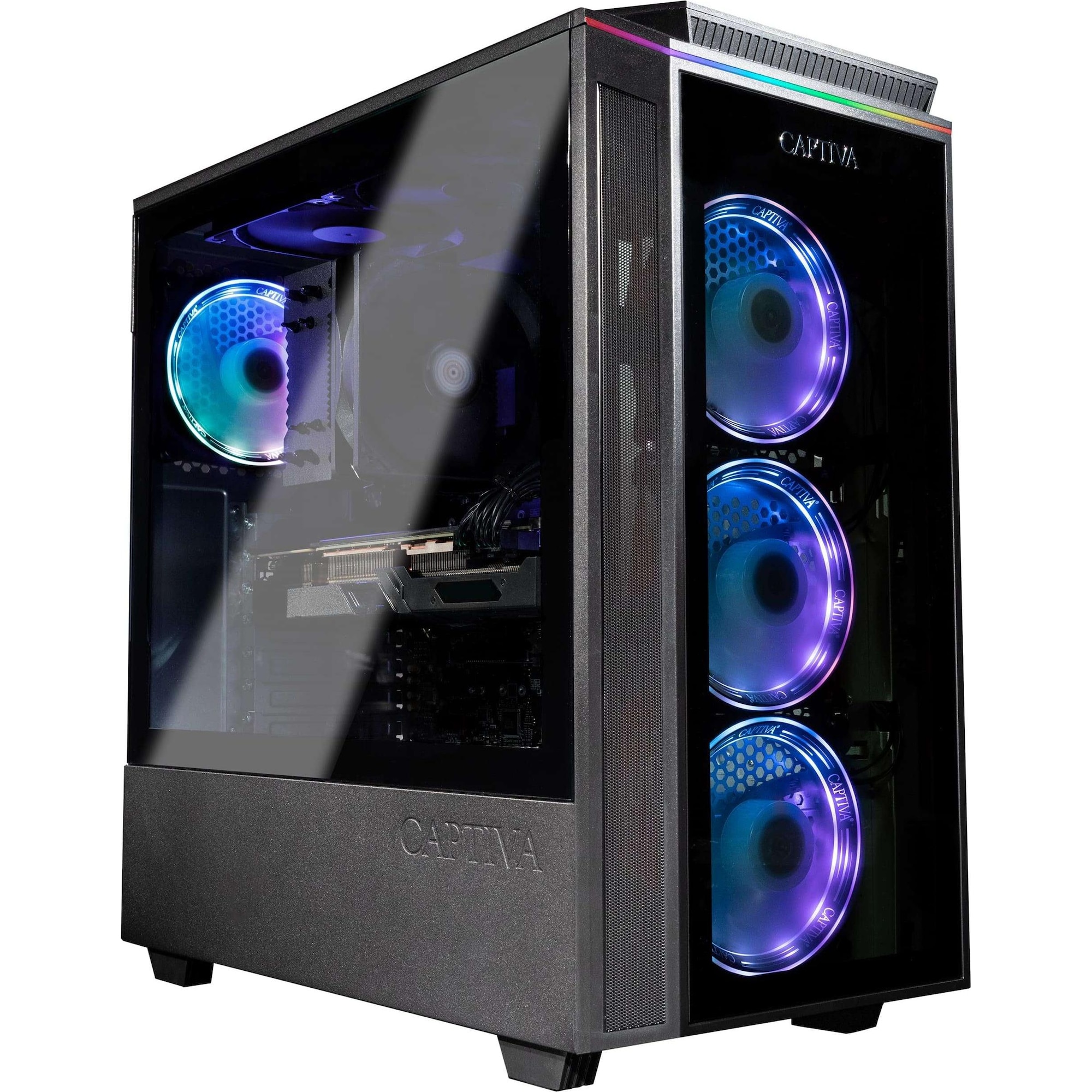 Captiva Highend Gaming R89-491 Ryzen 5 RTX 5070 Ti (AMD Ryzen 5 7600X, 32 GB, 1000 GB, GeForce RTX 5070 Ti), PC