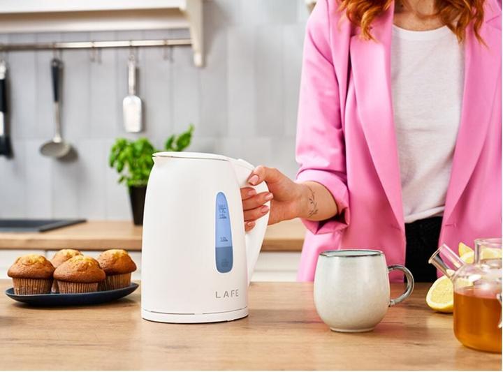 Produktbild Lafe 47457 Elektrischer Wasserkocher Essential Weiss 1.7L (1.70 l)