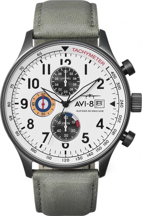 Image du produit AVI-8 AV-4011-0B Hawker Hurricane Chronographe 42mm 5ATM (Chronographe)