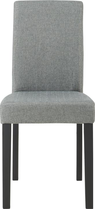 Produktbild En.Casa Esszimmerstuhl Hamburg 2er Set Textil Hellgrau