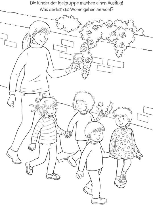 Actual product image Conni Yellow Series (Activity Book): My Kita Colouring and Crafting Block