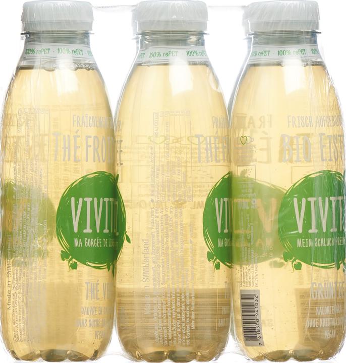 Actual product image Vivitz Green tea (6 x 50 cl)