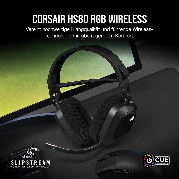 Productafbeelding Corsair HS80 (Wireless) (Draadloze)