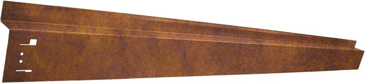 Image du produit Green Split Bordure de pelouse avec passage de roue, acier corten, bordure de tonte - Pièce de finition, 1130 x (113 cm)