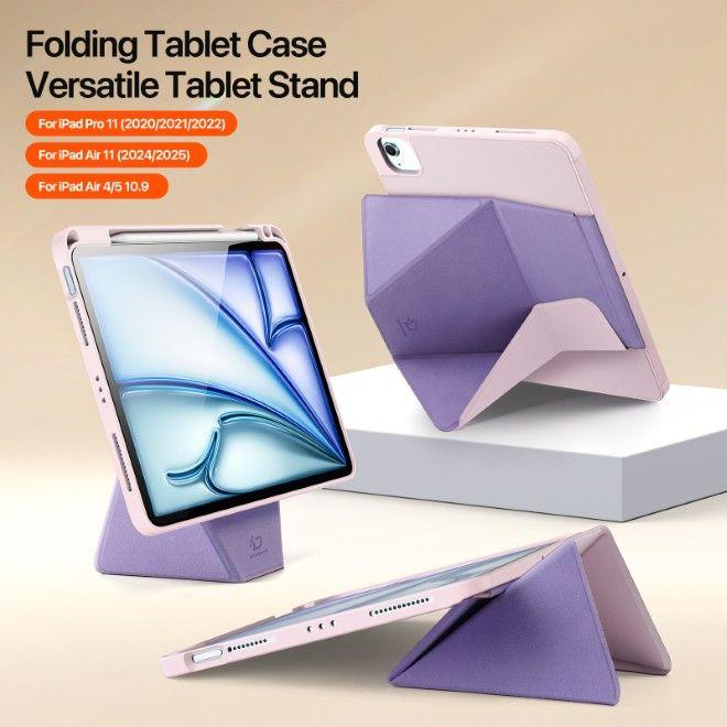 Image du produit Dux Ducis Vers Series Kunstleder Bookcover Hülle (Apple iPad 2022 (10e génération), Apple iPad Air 11 2024, Apple iPad Air 11 2025, Apple iPad Air 11 2026, Apple iPad Air 2020, Apple iPad Air 2022, Apple iPad Pro 11 2020, Apple iPad Pro 11 2021, Apple iPad Pro 11 2022)